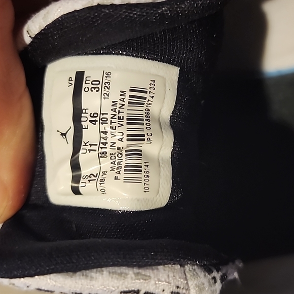 Jordan BFly White Size 12 - Picture 2 of 8